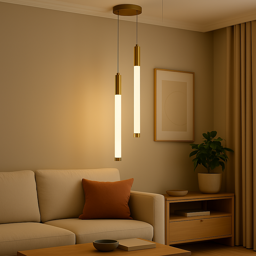 LED DOUBLE PENDANT LIGHT - AURA LIGHT