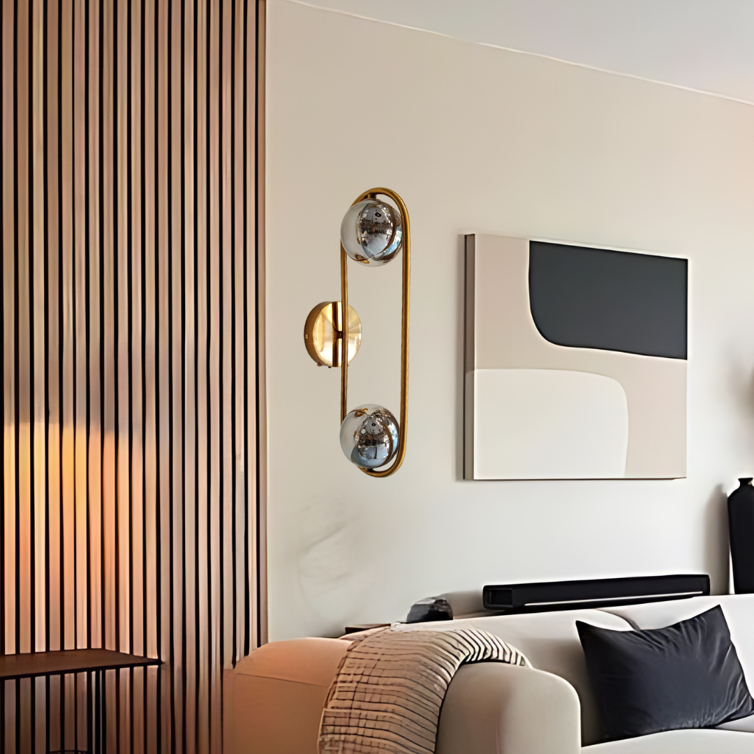 VINTAGE LONG DOUBLE WALL LIGHT - AURA LIGHT