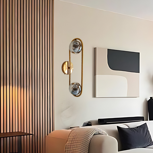 VINTAGE LONG DOUBLE WALL LIGHT - AURA LIGHT