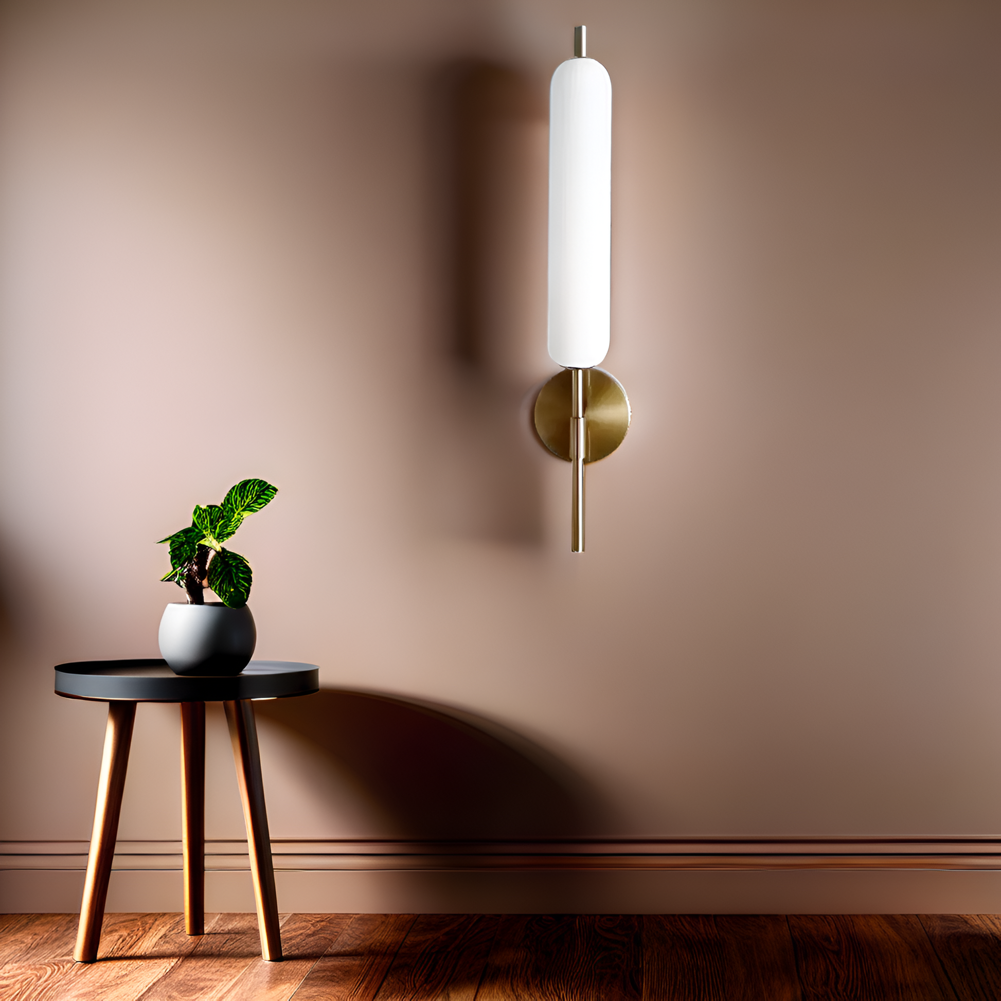 LONG SLEEK WALL SCONE - AURA LIGHT