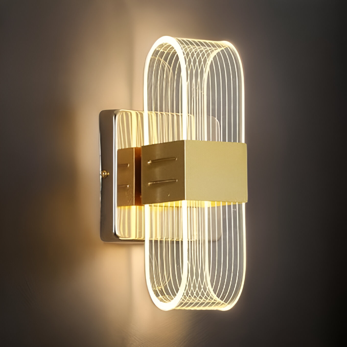 GOLD WALL SCONCE - AURA LIGHT