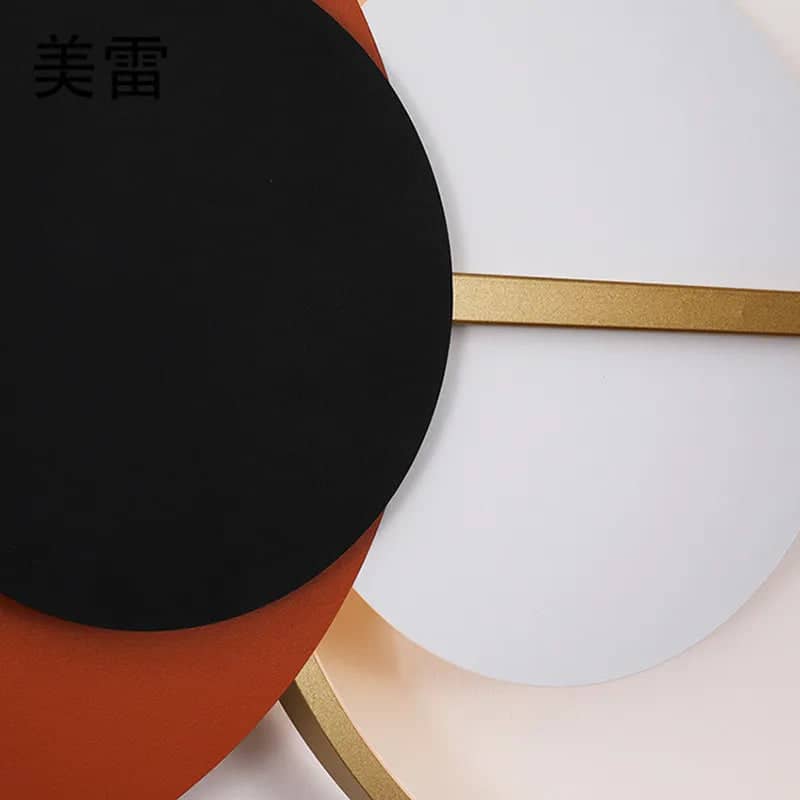 LED ROUND METAL WALL LIGHT - AURA LIGHT