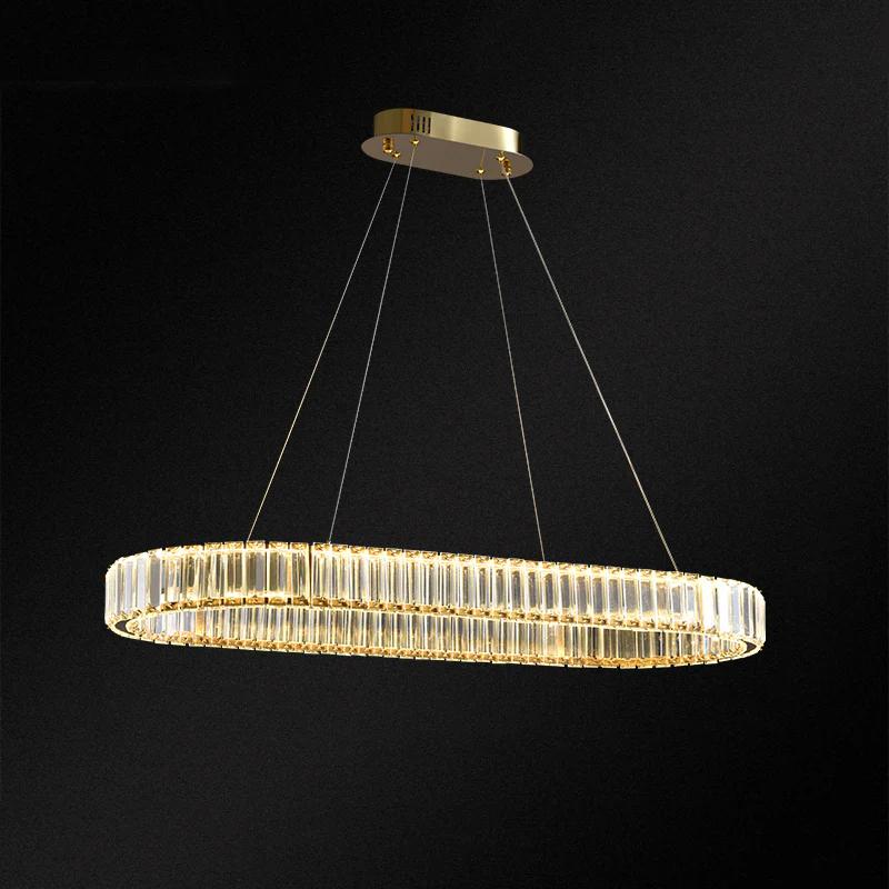 OVAL DINING CHANDELIER - AURA LIGHT