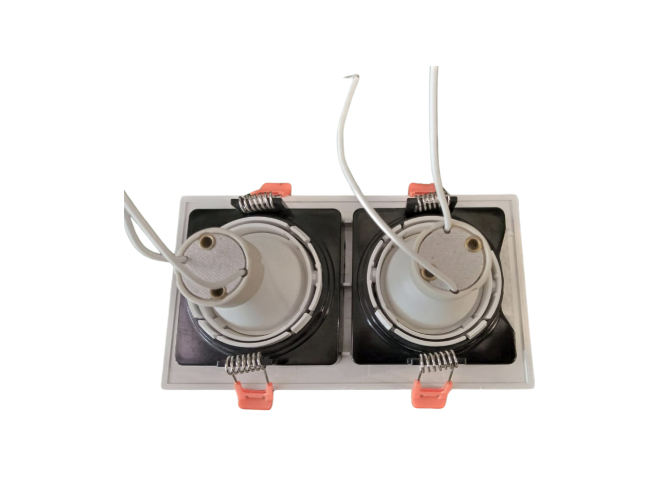 RECESSED LED DOWNLIGHT WHITE & BLACK 7w*2