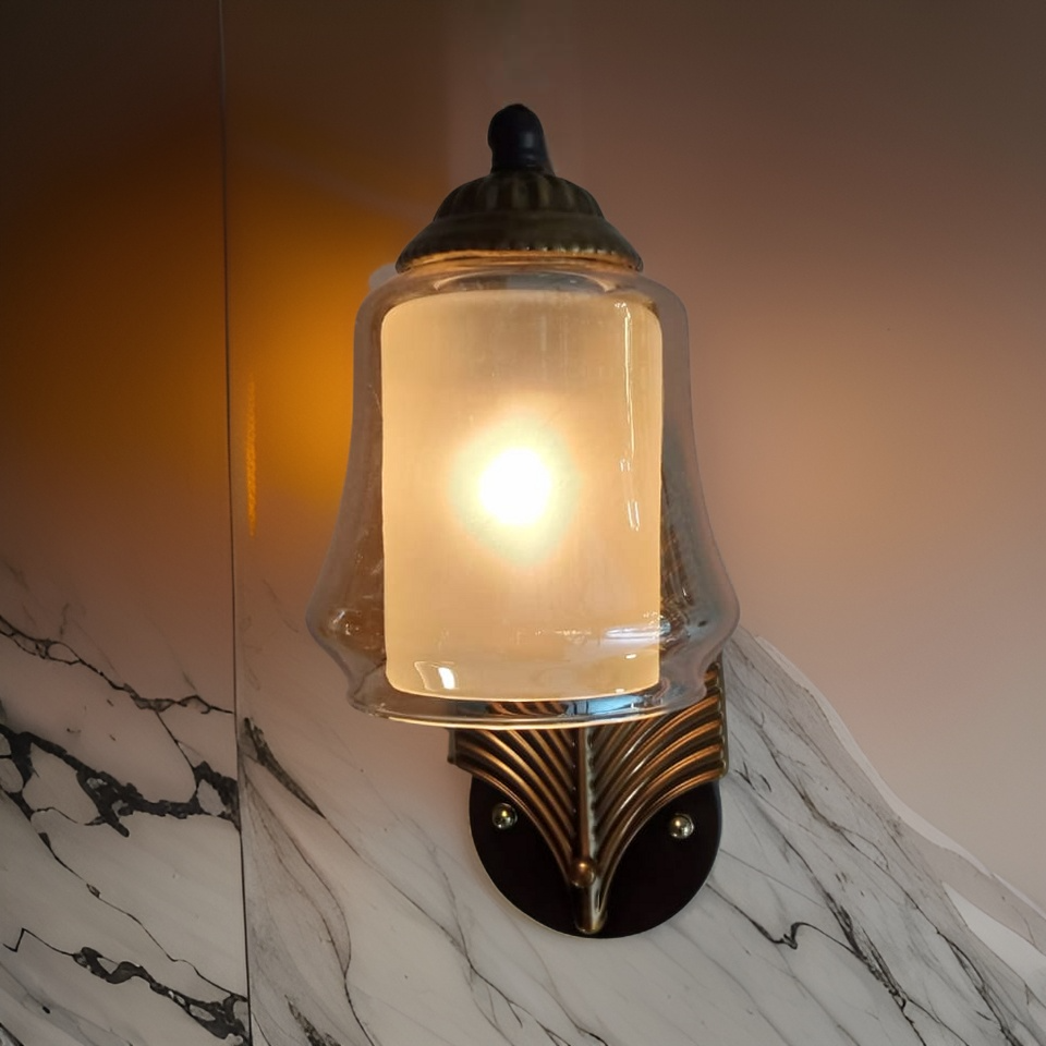 VINTAGE LEAF STYLE WALL LIGHT - AURA LIGHT