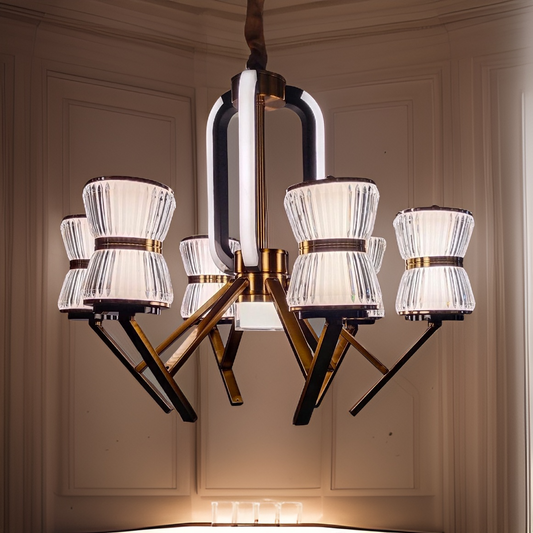 NORDIC LUXURY LIGHT CHANDELIER - AURA LIGHT