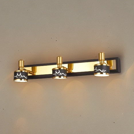 BLACK & GOLD PICTURE & VANITY LIGHT - AURA LIGHT