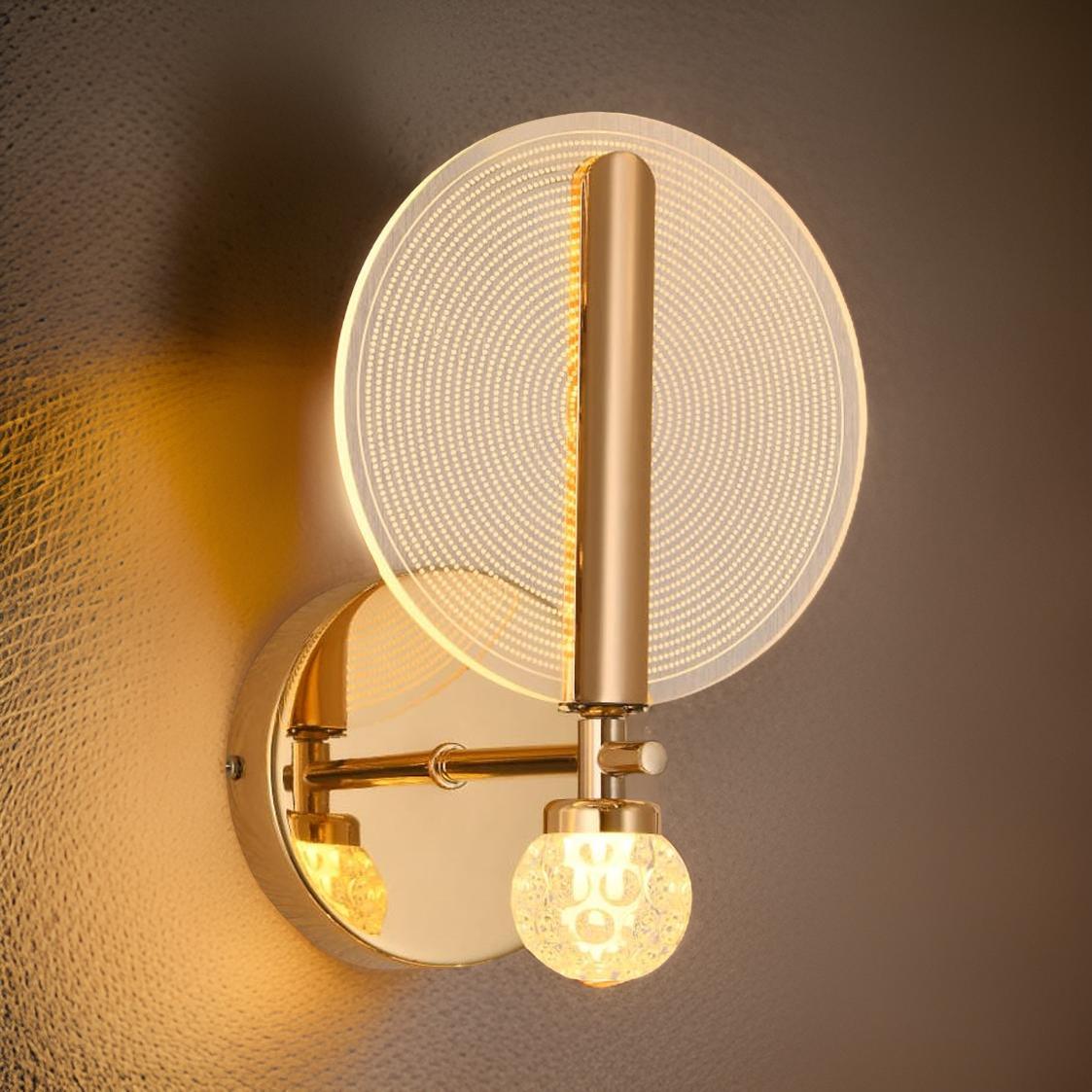 ROUND LED WALL LIGHT - AURA LIGHT