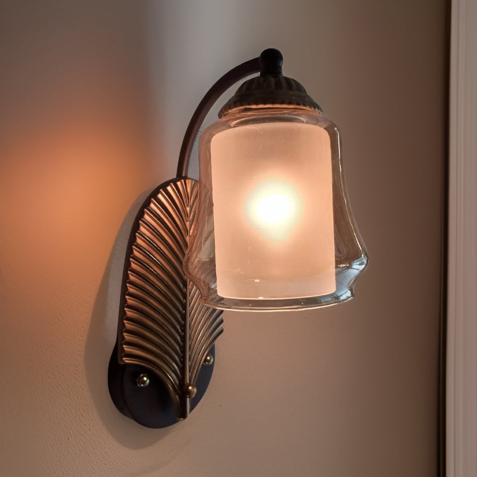VINTAGE LEAF STYLE WALL LIGHT - AURA LIGHT