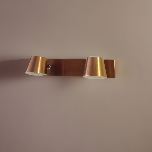 BRASS VANITY MIRROR FRONT LIGHT - AURA LIGHT