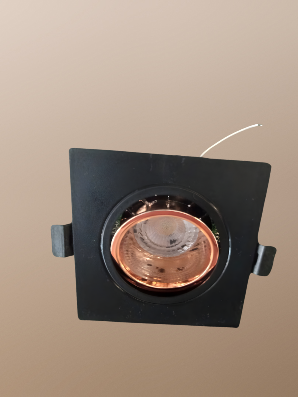 LED COB DOWNLIGHT BLACK & ROSE GOLD