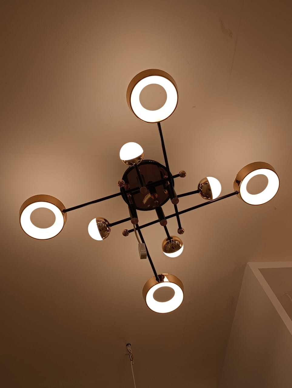4 ring chandelier