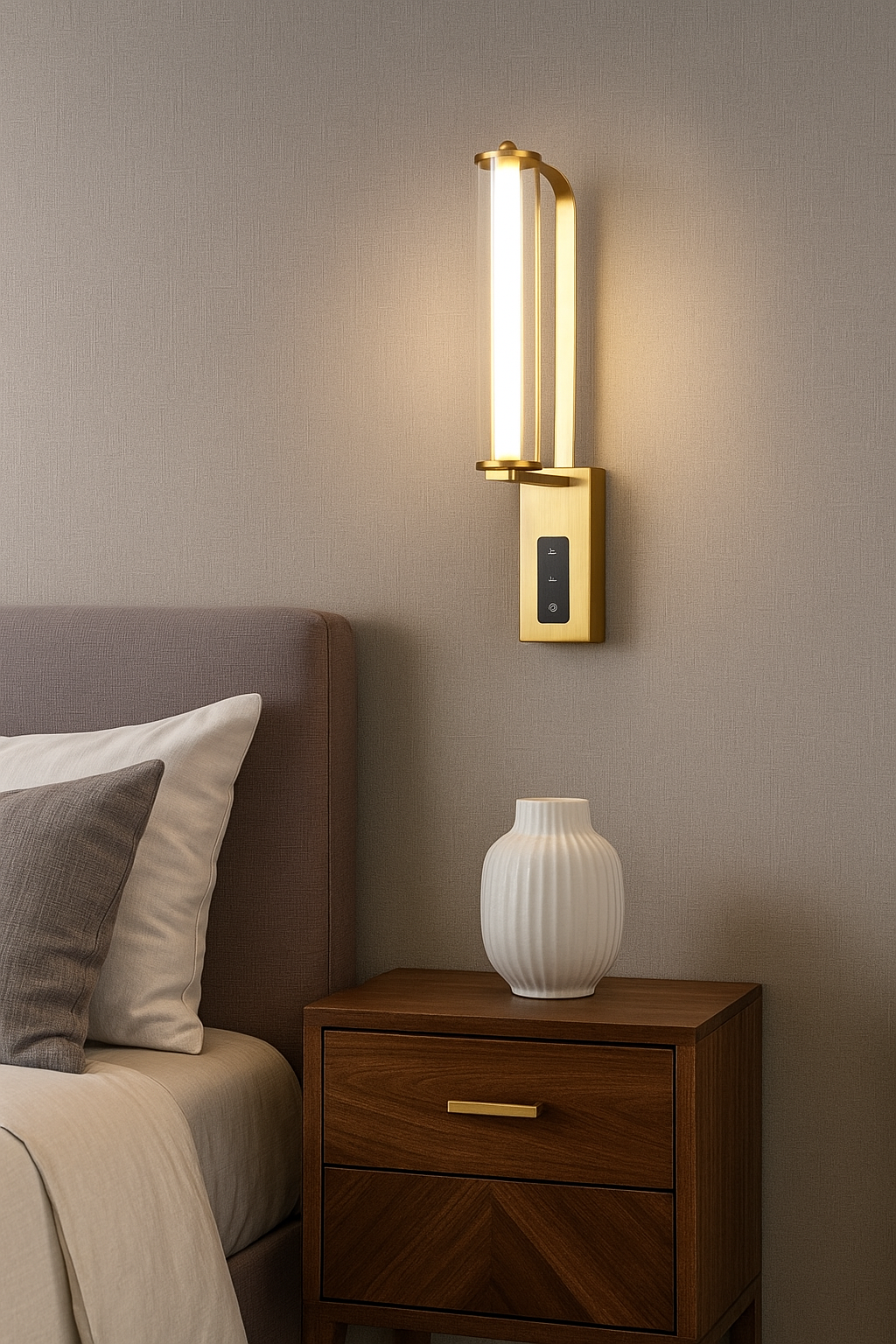 Sleek wall light - AURA LIGHT