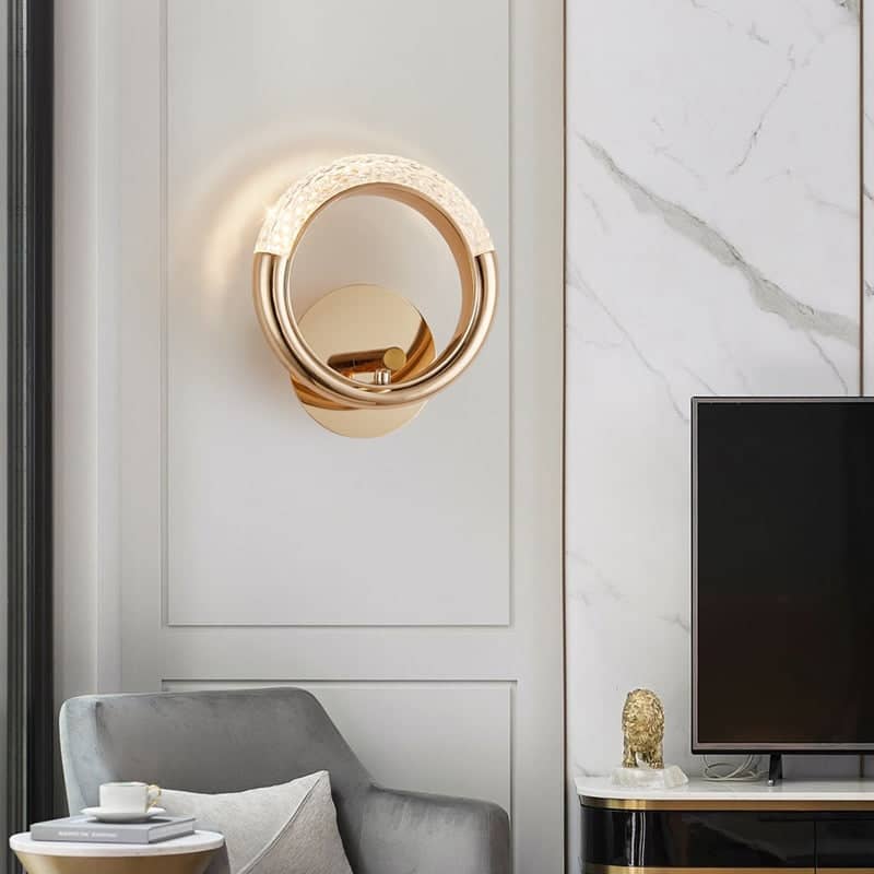 ROUND LED WALL LIGHT - AURA LIGHT