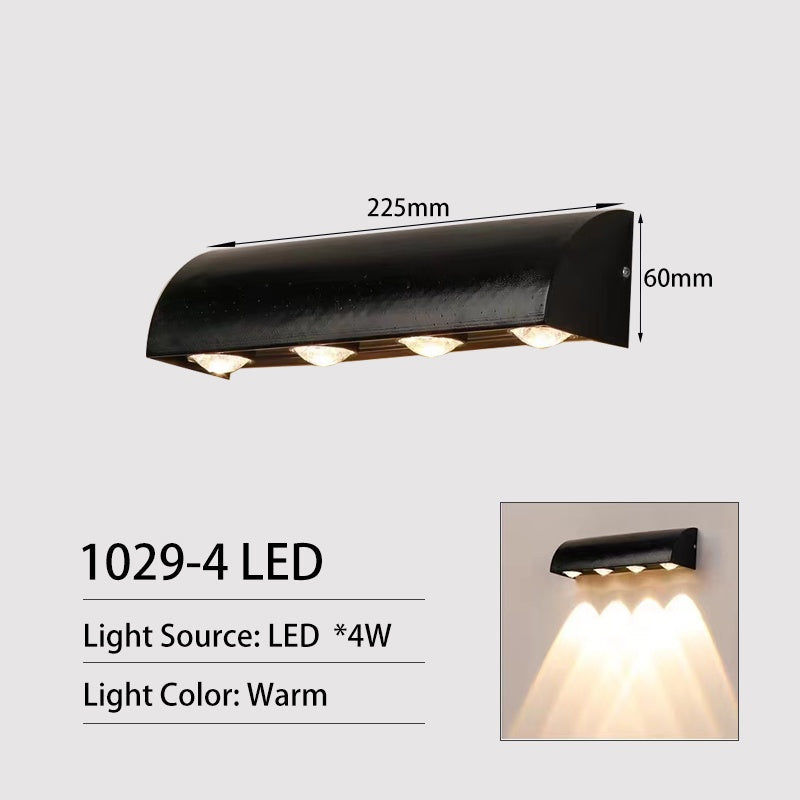 WATERPROOF OUTDOOR WALL LAMP - AURA LIGHT