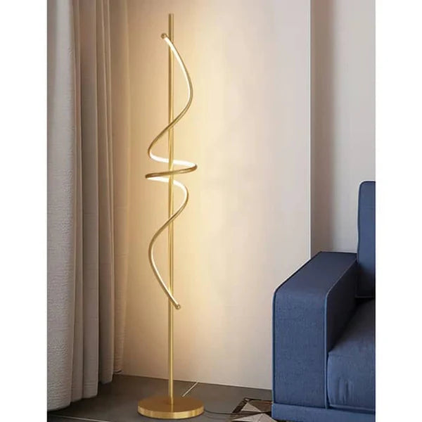SPIRAL FLOOR LAMP - AURA LIGHT