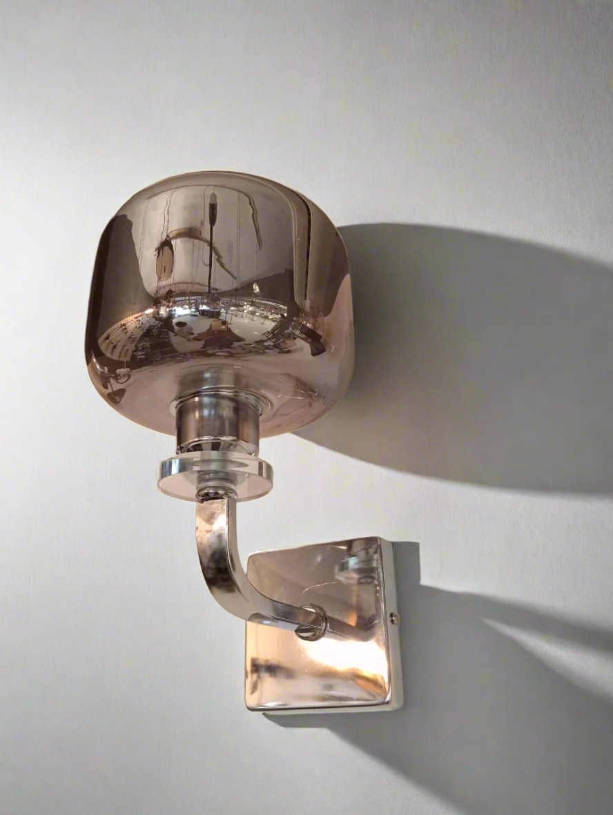 SILVER WALL LAMP - AURA LIGHT