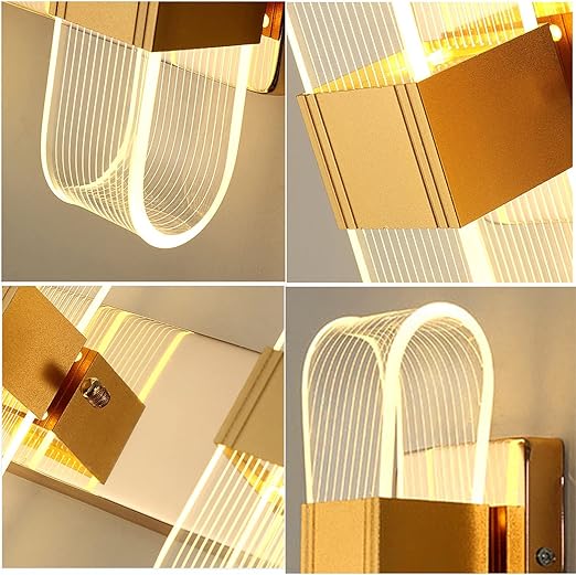 GOLD WALL SCONCE - AURA LIGHT
