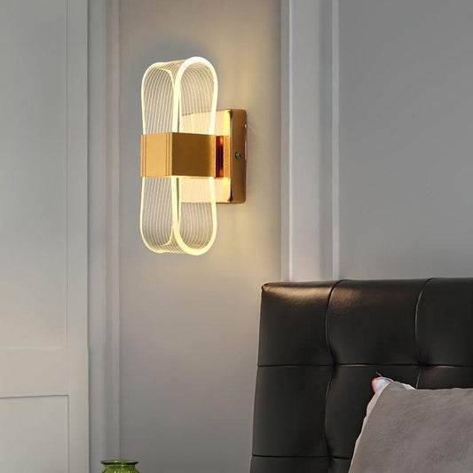 GOLD WALL SCONCE - AURA LIGHT