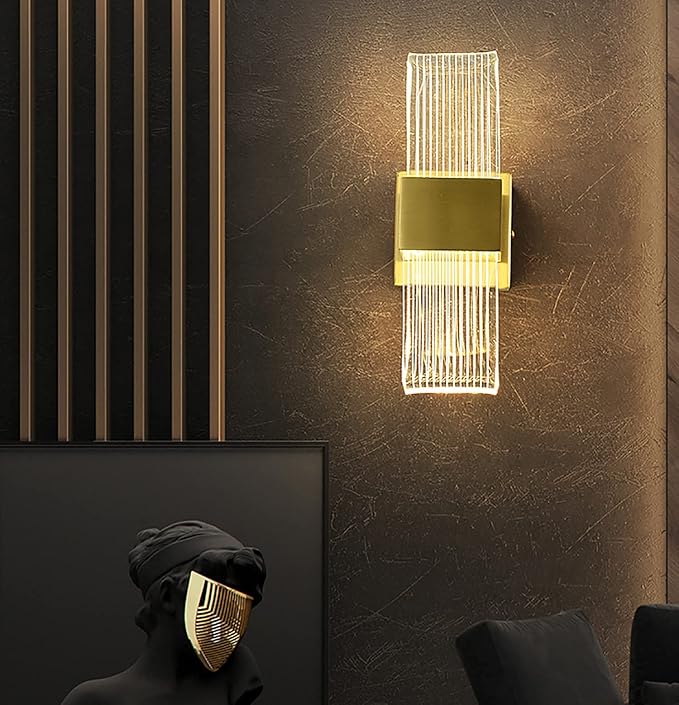 GOLD WALL SCONCE - AURA LIGHT